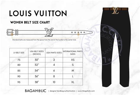 lv belt size|louis vuitton belt sizes chart.